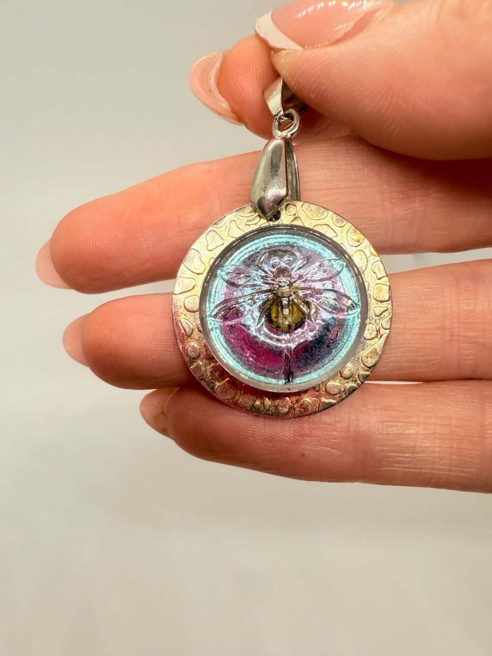 Kroo Ba Krissana Maeng Mum Maha Pokasap Money Trap Spider Pendant